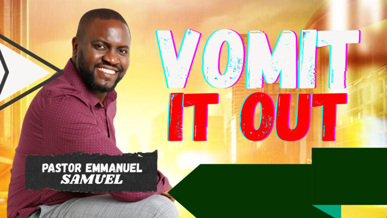 vomit it out